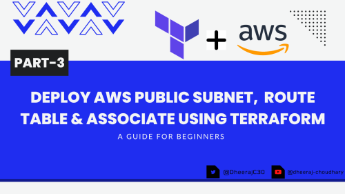 Deploy AWS Public Subnet, Route Table & Associate Using Terraform