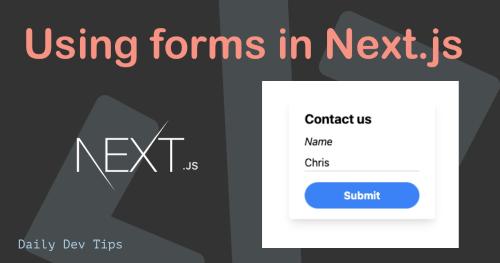 using-forms-in-next-js-quick