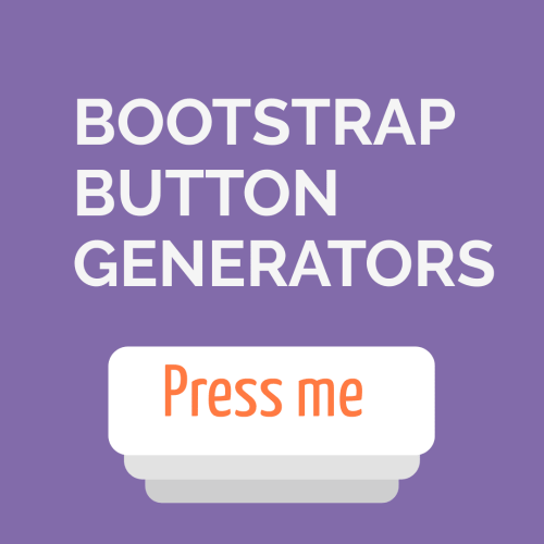 Free bootstrap button generators 