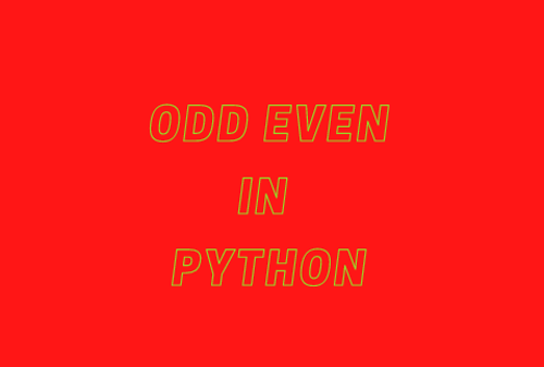 odd-even-check-in-python-quick